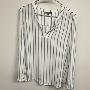 Black & White Striped Blouse